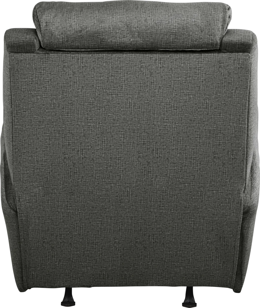 Kirkmont Charcoal Triple Power Recliner - Thumbnail - Image 4