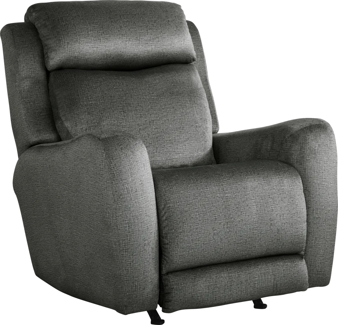 Kirkmont Charcoal Triple Power Recliner - Thumbnail - Image 1