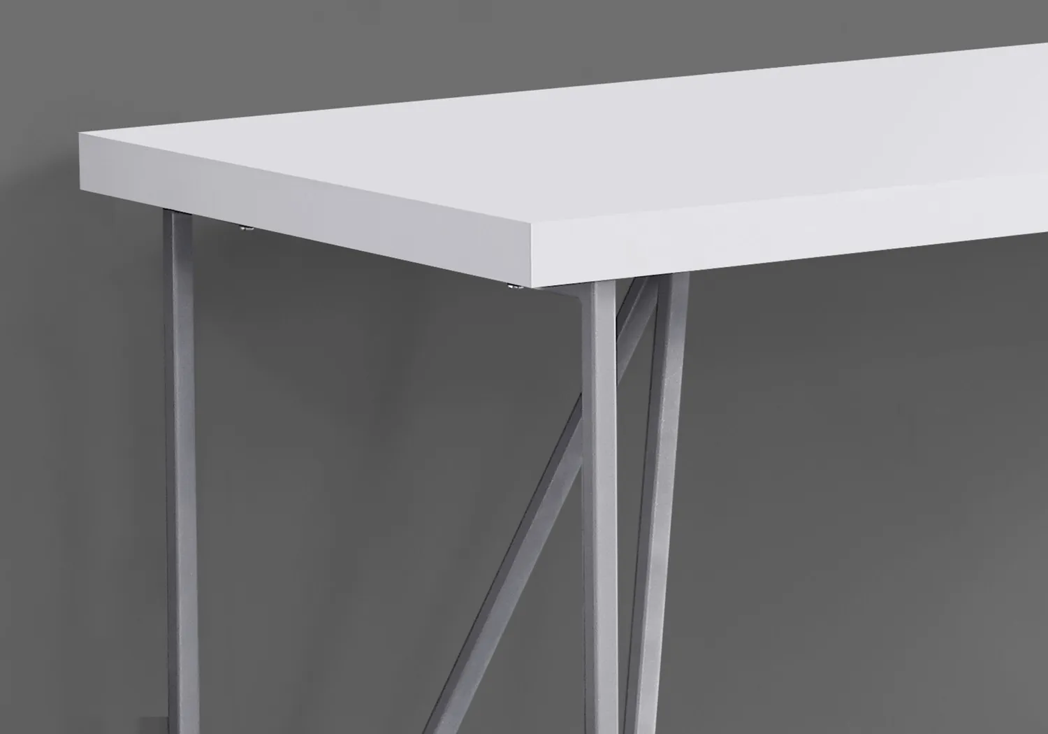 Kirksano White Desk - Thumbnail - Image 3