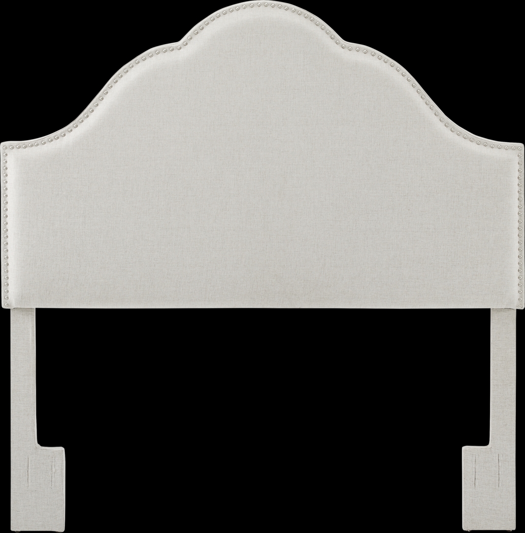 Kirksey Light Beige Full/Queen Upholstered Headboard - Thumbnail - Image 1