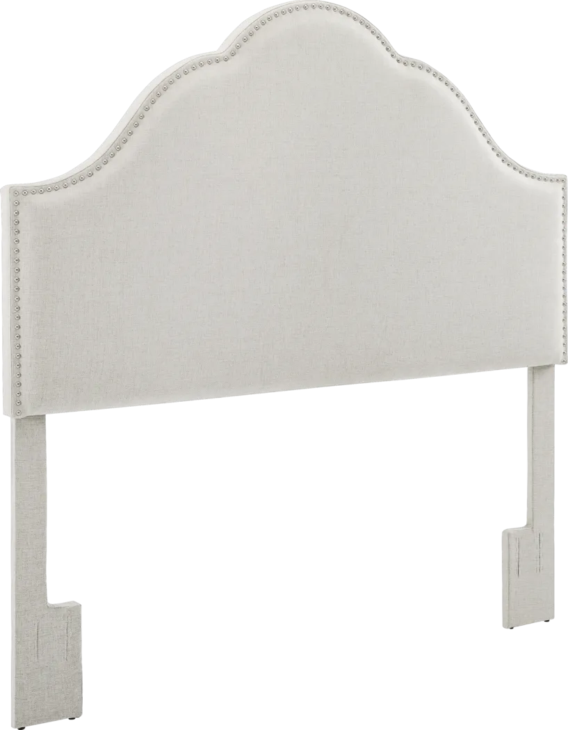 Kirksey Light Beige King/California King Upholstered Headboard - Thumbnail - Image 2