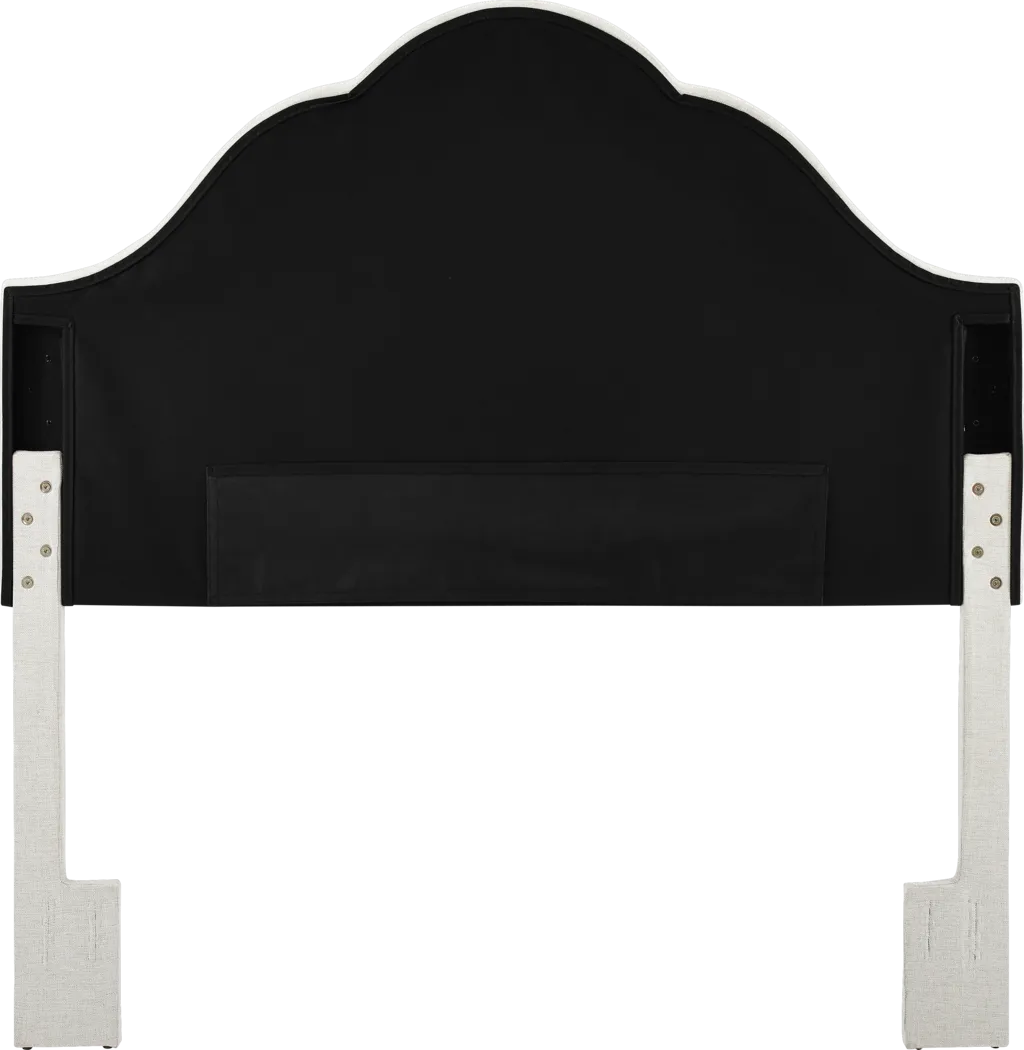 Kirksey Light Beige King/California King Upholstered Headboard - Thumbnail - Image 4