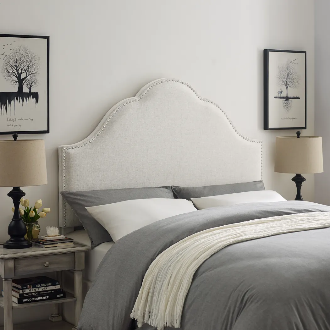 Kirksey Light Beige King/California King Upholstered Headboard - Thumbnail - Image 5