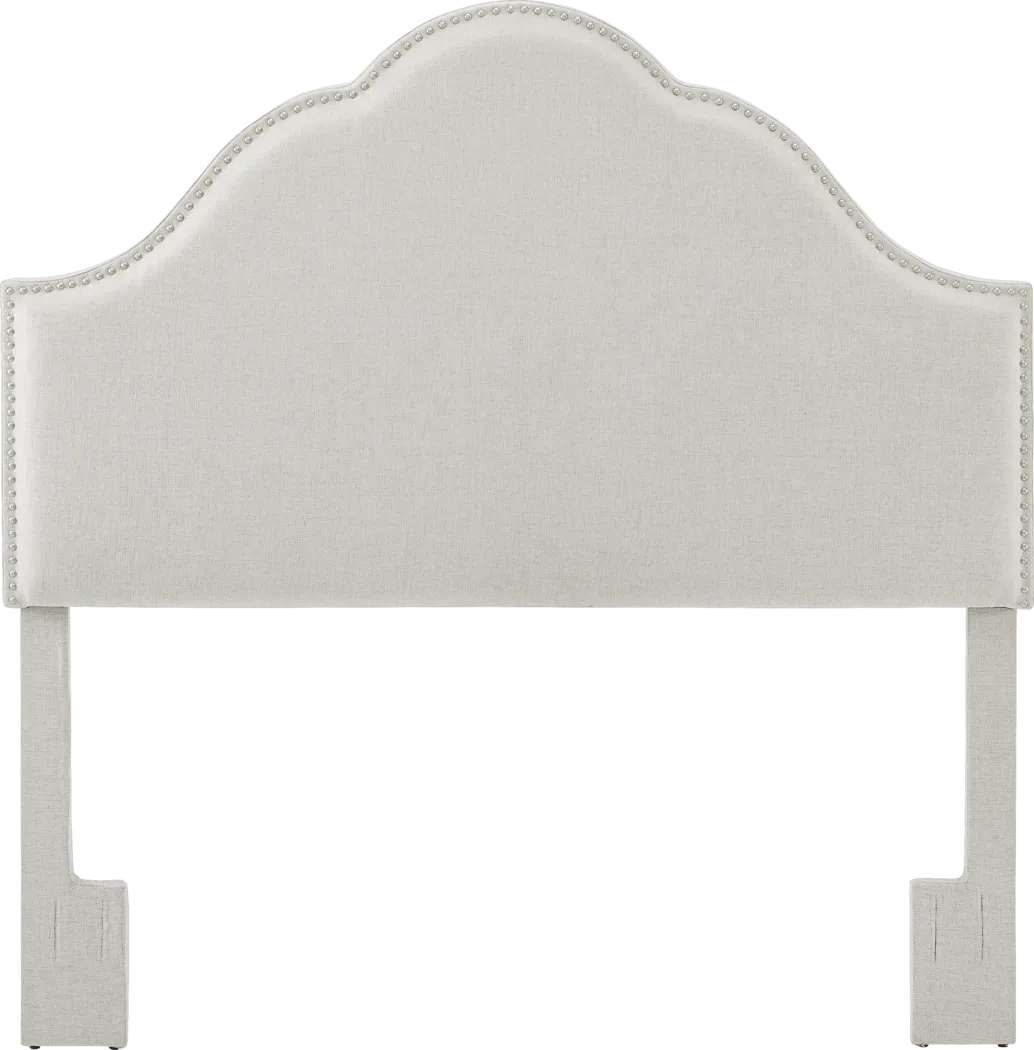 Kirksey Light Beige King/California King Upholstered Headboard - Thumbnail - Image 1