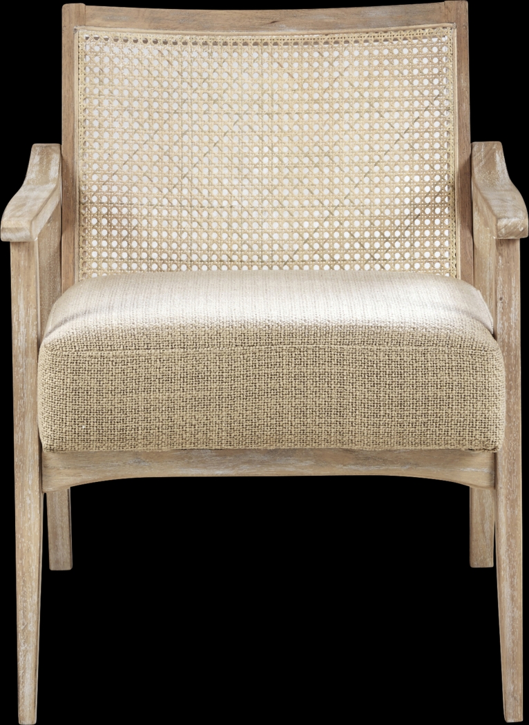 Kirkside Light Brown Accent Chair - Thumbnail - Image 1
