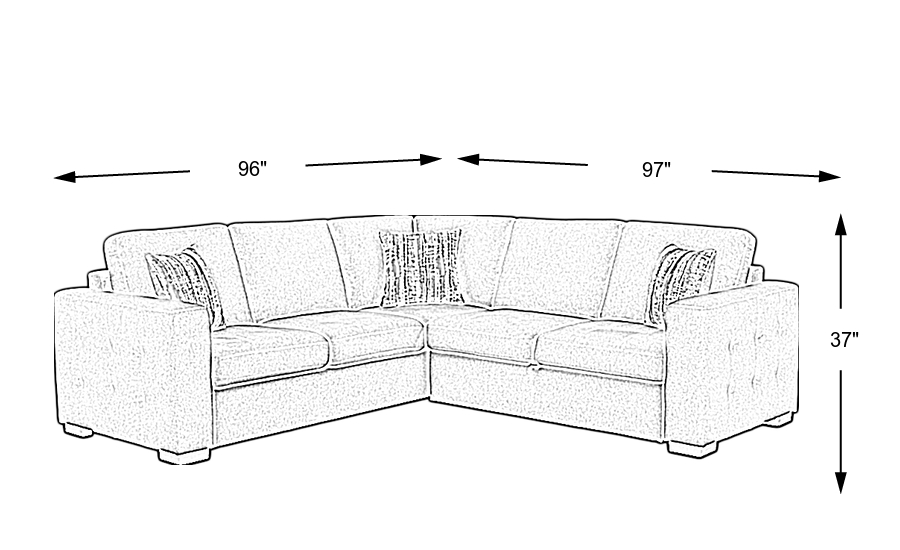 Dimension Image. Please refer to the Dimension Tab on this page for dimension details.