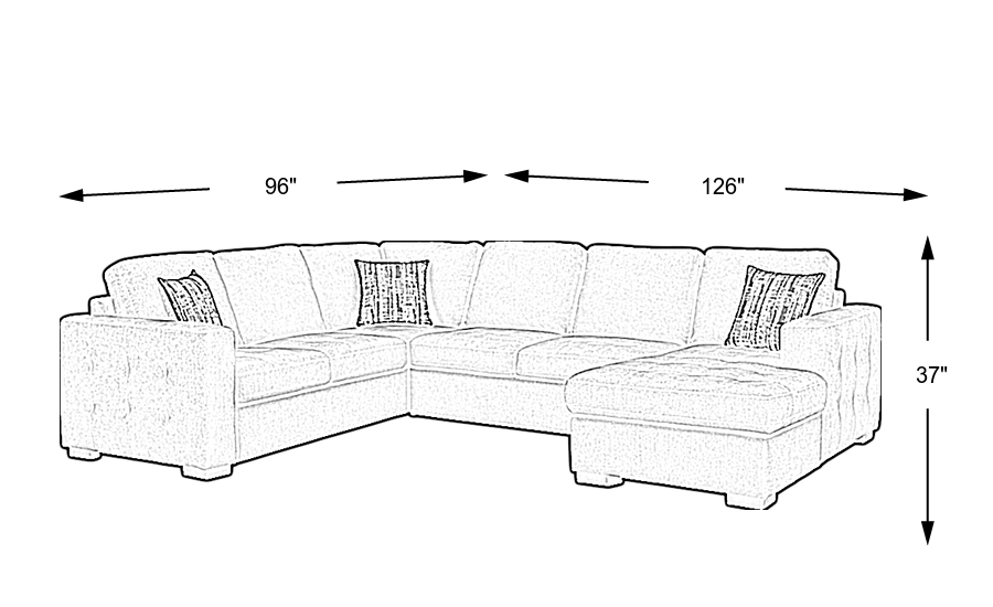 Dimension Image. Please refer to the Dimension Tab on this page for dimension details.