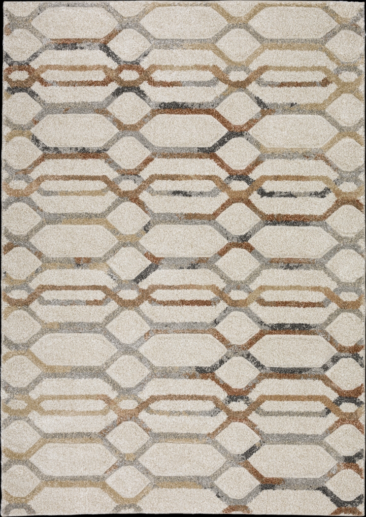Kirley Beige 8' x 10' Rug - Thumbnail - Image 1