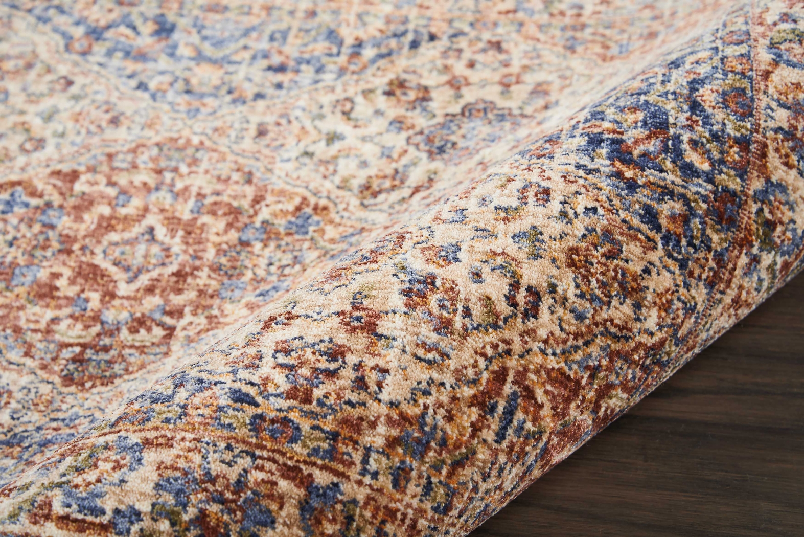 Kirman Cream 2'3 x 7'6 Runner Rug - Thumbnail - Image 3