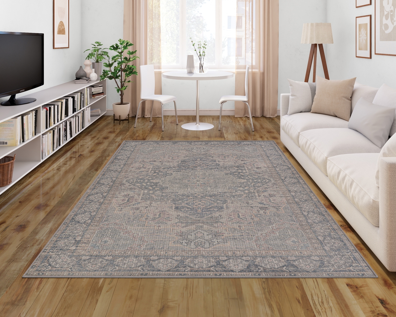 Kirroy Gray 5' x 8' Rug - Thumbnail - Image 2