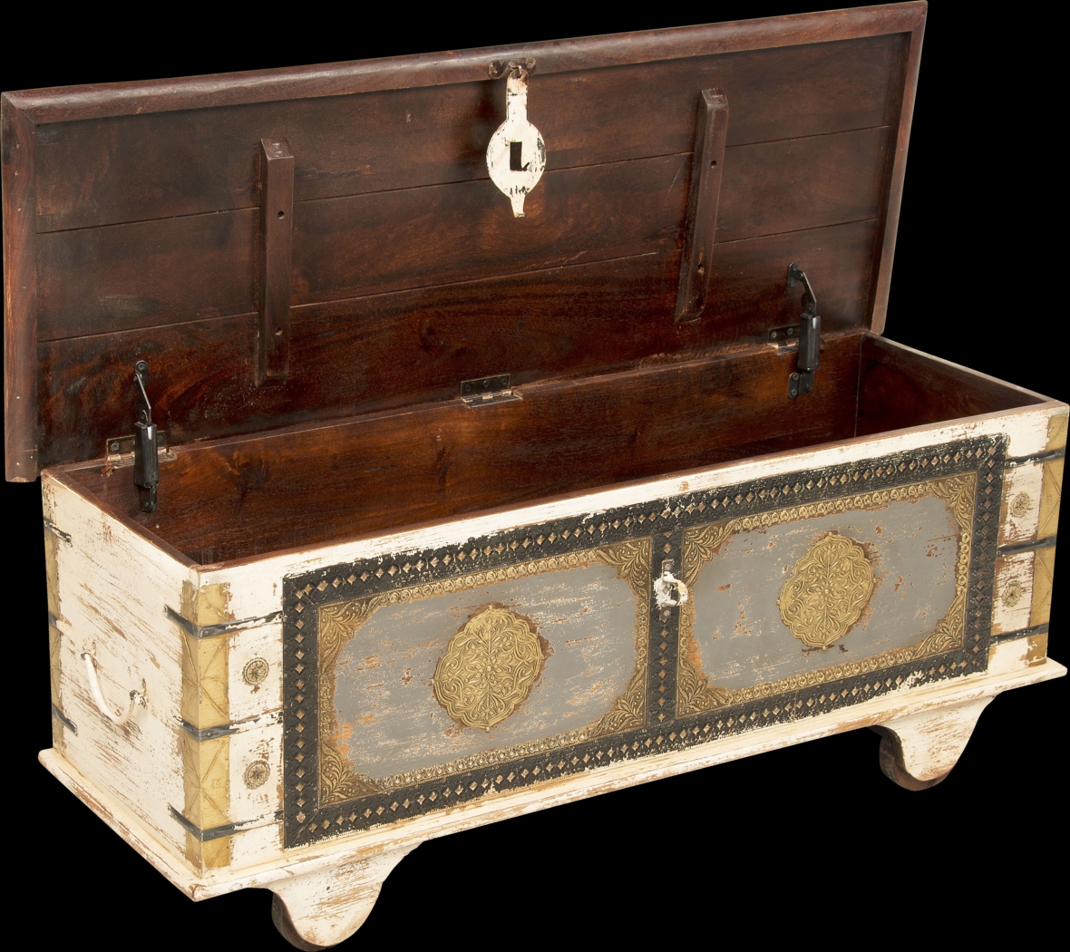 Kirton Beige Accent Cabinet - Thumbnail - Image 2