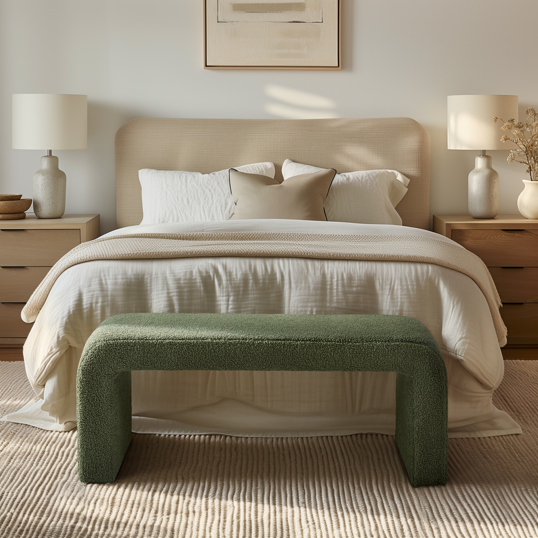 Kissatchie I Green Accent Bench - Thumbnail - Image 6