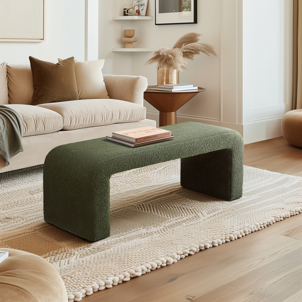 Kissatchie I Green Accent Bench - Thumbnail - Image 7