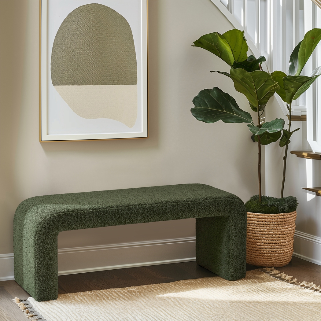 Kissatchie I Green Accent Bench - Thumbnail - Image 8