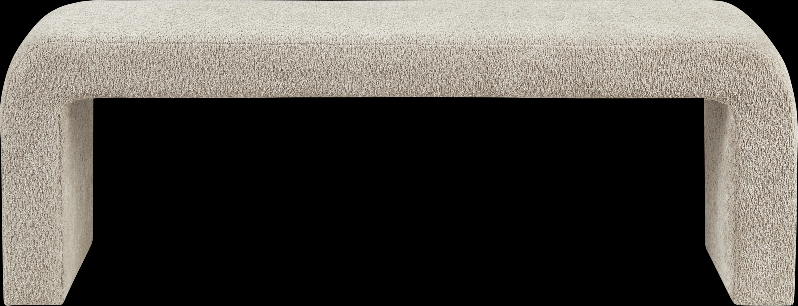 Kissatchie II Beige Accent Bench - Thumbnail - Image 3