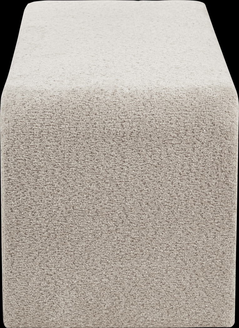 Kissatchie II Beige Accent Bench - Thumbnail - Image 5