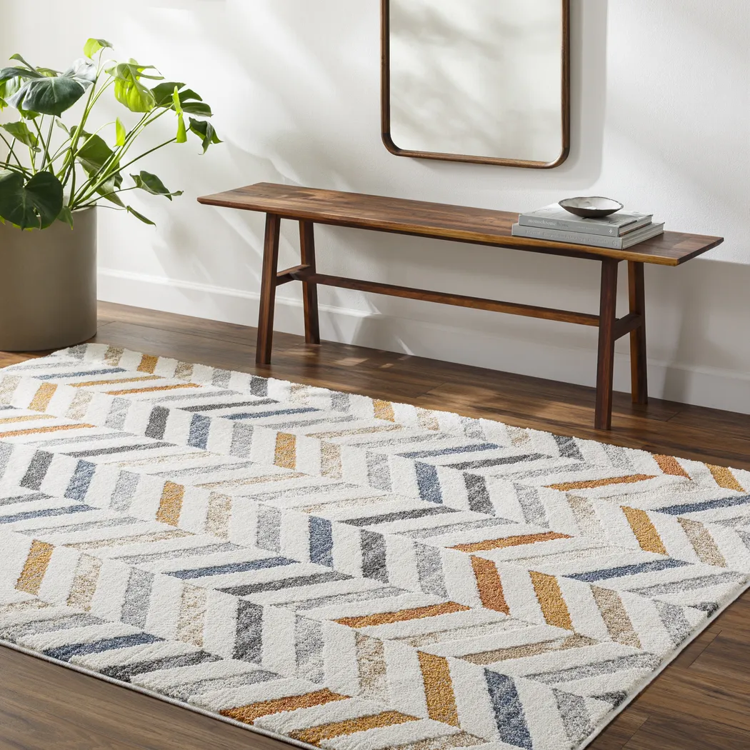 Kisuna Multi 5'3 x 7' Area Rug - Thumbnail - Image 3