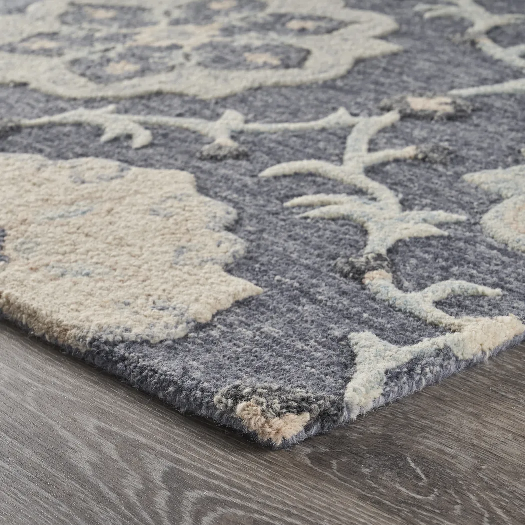 Kitabe Blue 5' x 7' Rug - Thumbnail - Image 3
