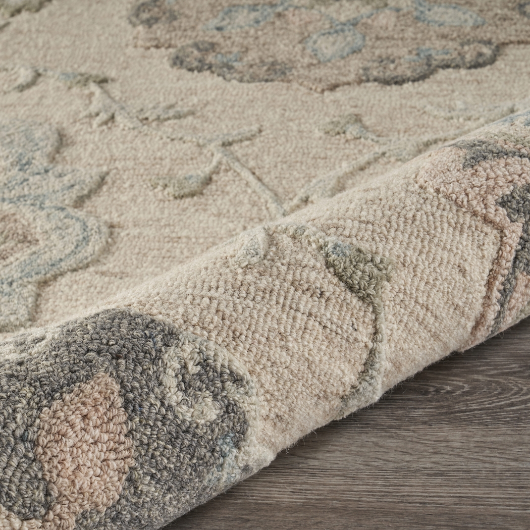 Kitabe Ivory 5' x 7' Rug - Thumbnail - Image 4