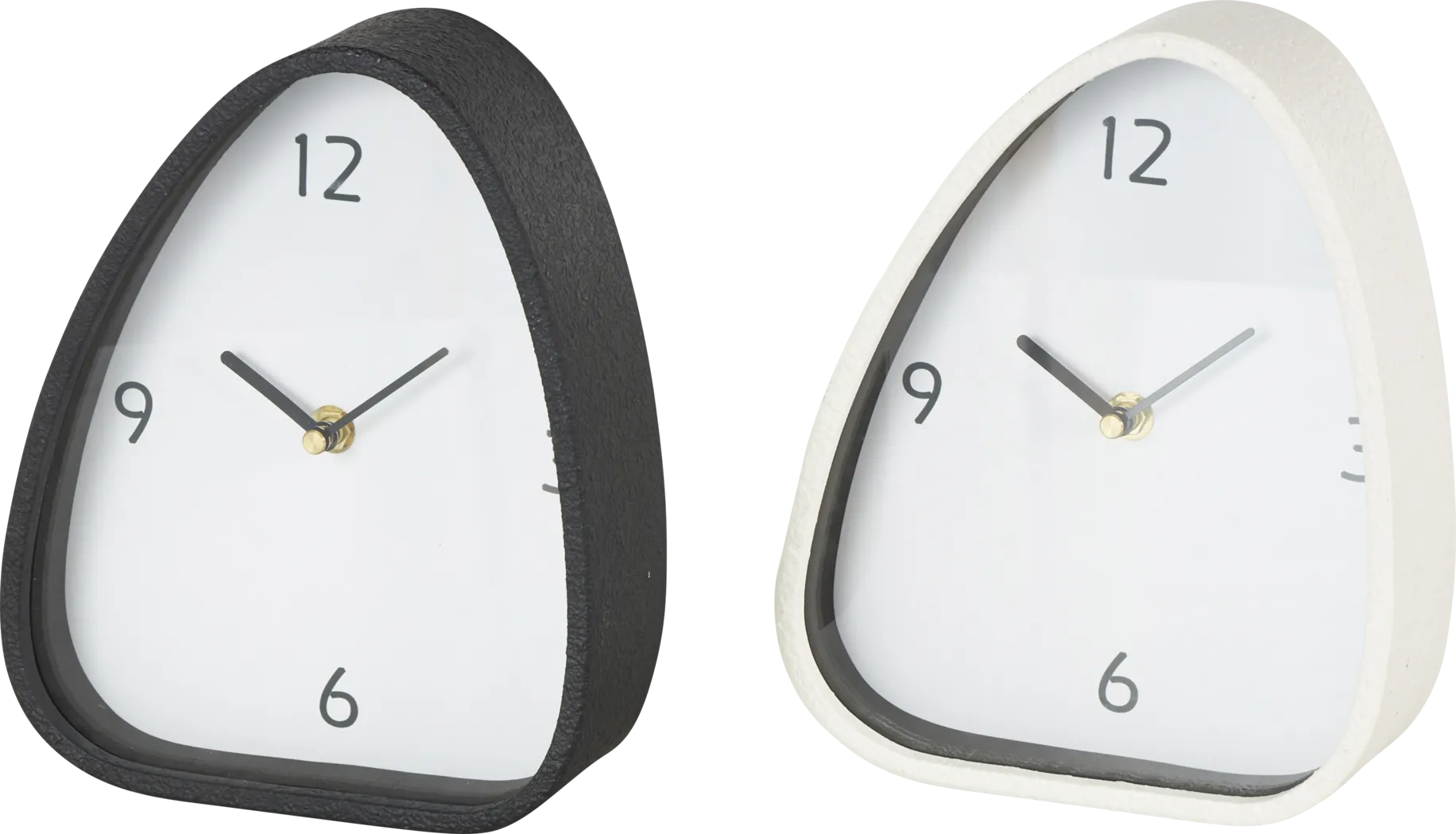 Kiten Black/White Clock, Set of 2 - Thumbnail - Image 5