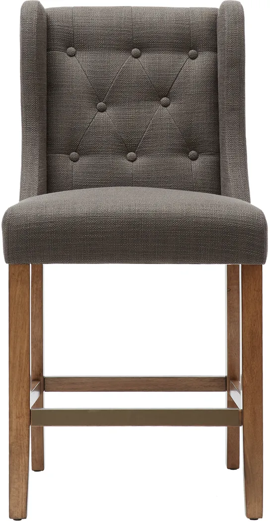 Kitmore Charcoal Counter Height Stool - Thumbnail - Image 2