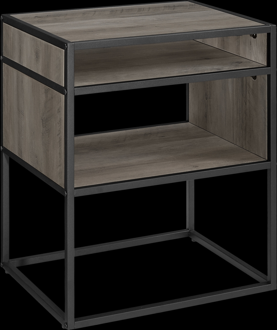 Kittanset Gray End Table - Thumbnail - Image 1