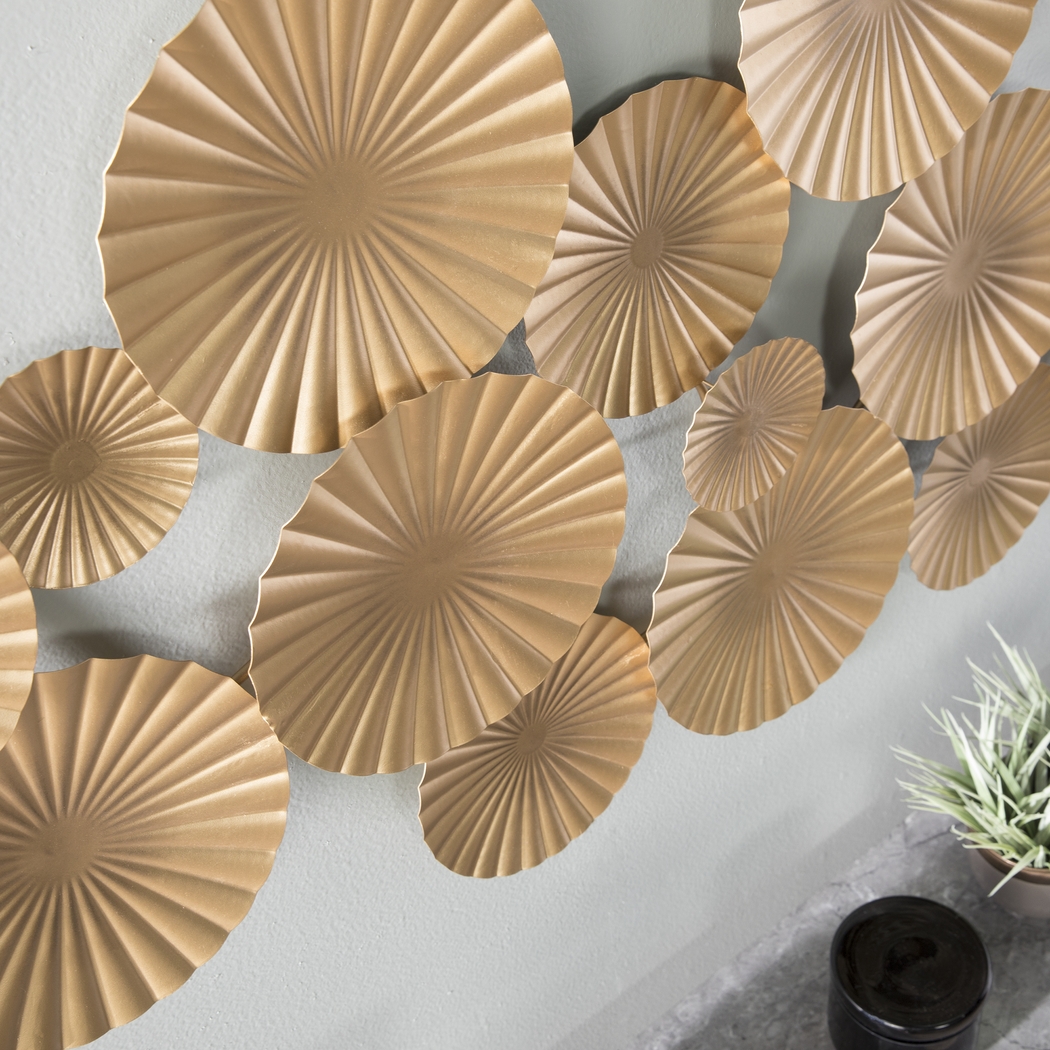 Kittiwake Gold Wall Decor - Thumbnail - Image 2