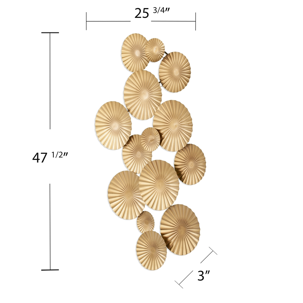 Kittiwake Gold Wall Decor - Thumbnail - Image 6