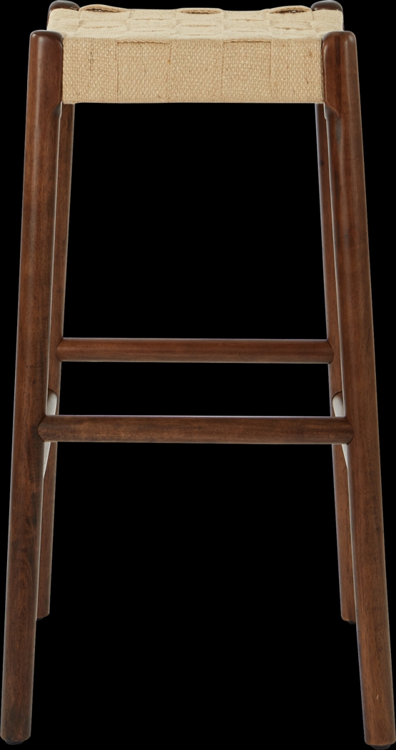 Kittredge Walnut Large Dining Stool - Thumbnail - Image 2