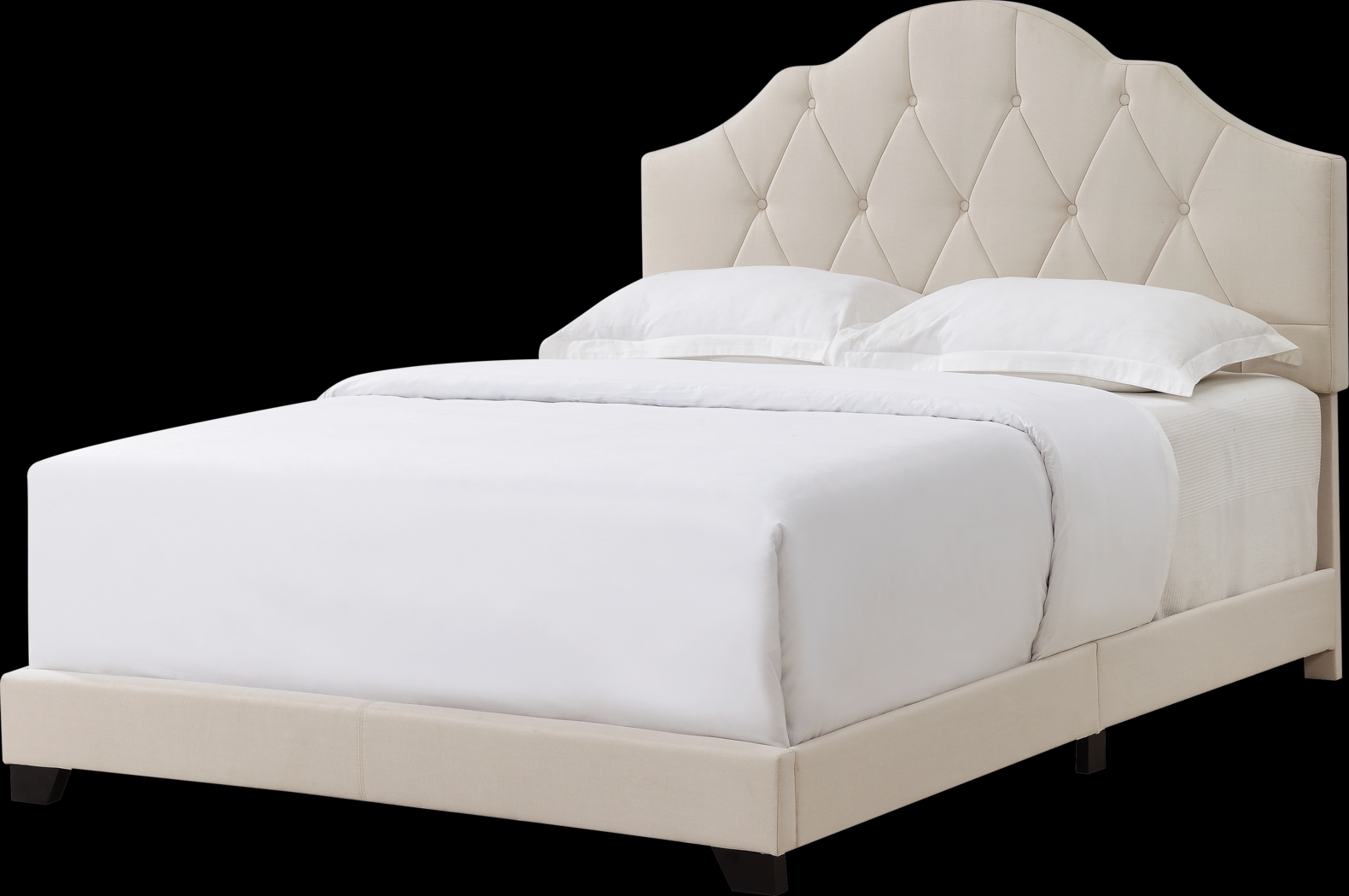Kivett Beige Queen Bed - Thumbnail - Image 3