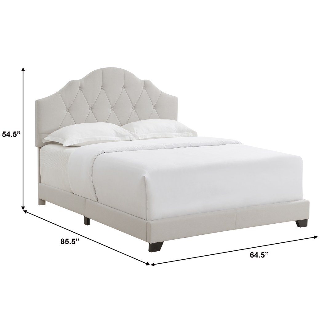 Kivett Gray Queen Bed - Thumbnail - Image 9