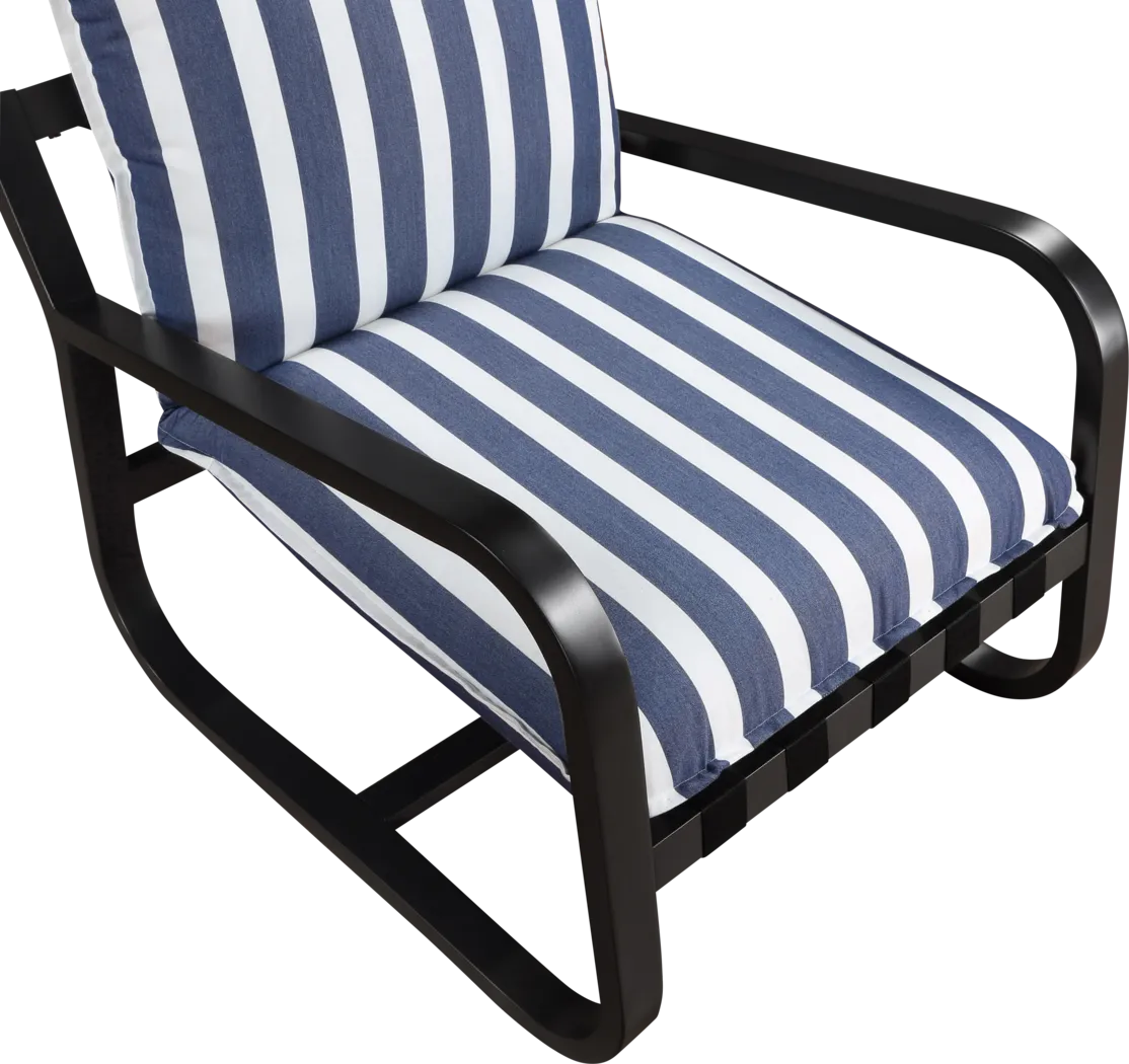 Kivoli Blue Outdoor Arm Chair - Thumbnail - Image 8