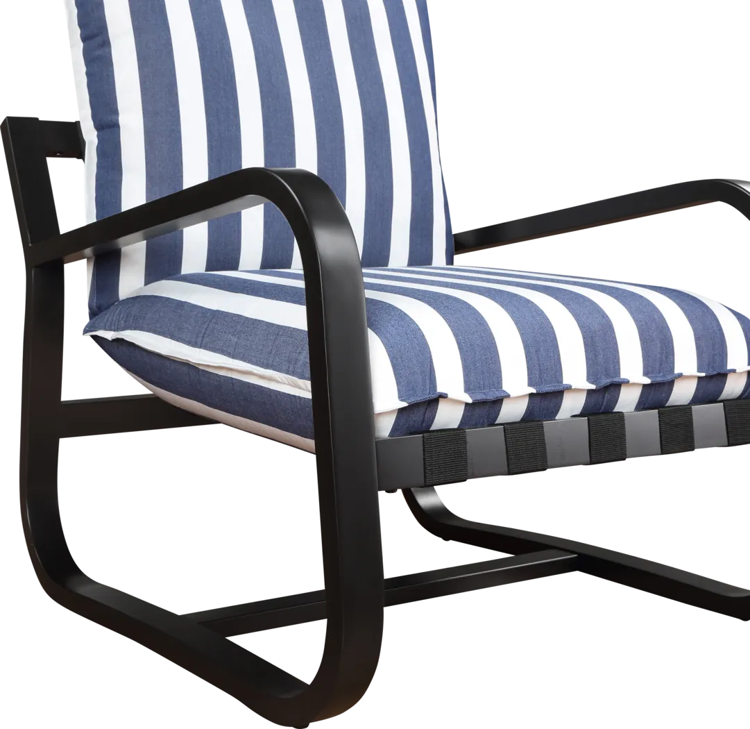 Kivoli Blue Outdoor Arm Chair - Thumbnail - Image 9