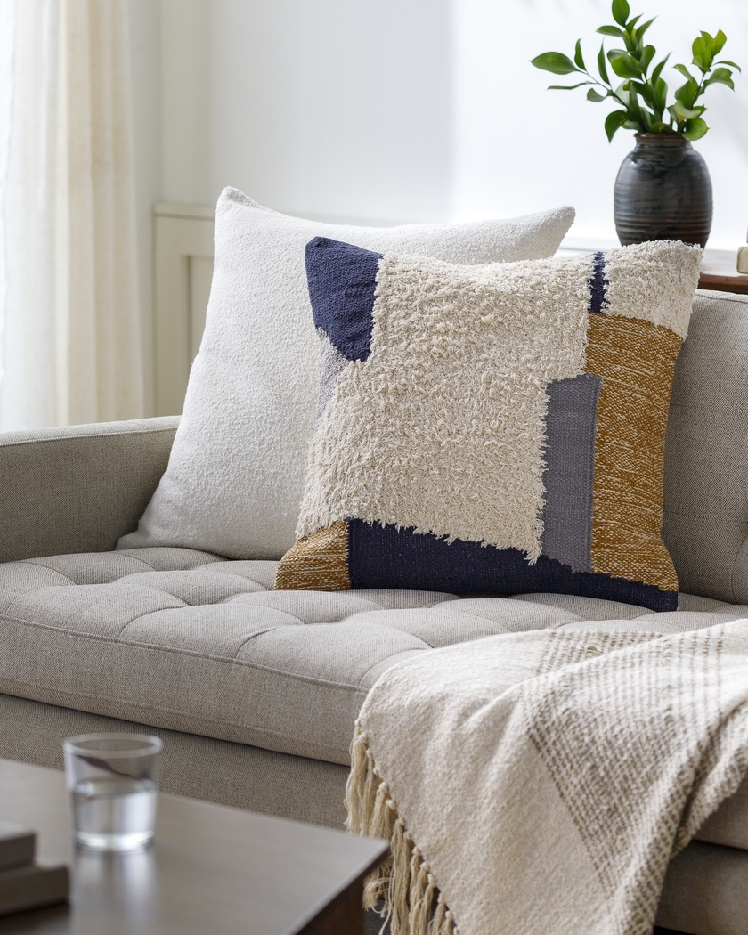Kizda Navy Accent Pillow - Thumbnail - Image 2