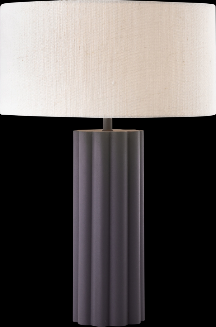Klauda Gray Table Lamp - Thumbnail - Image 2