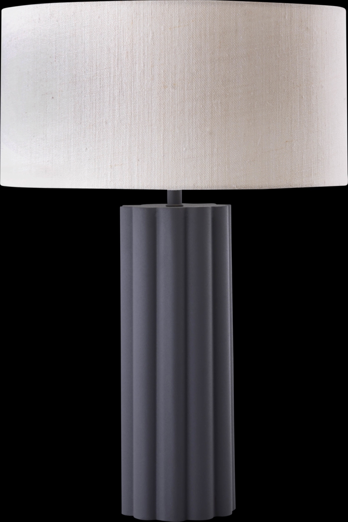 Klauda Gray Table Lamp - Thumbnail - Image 1