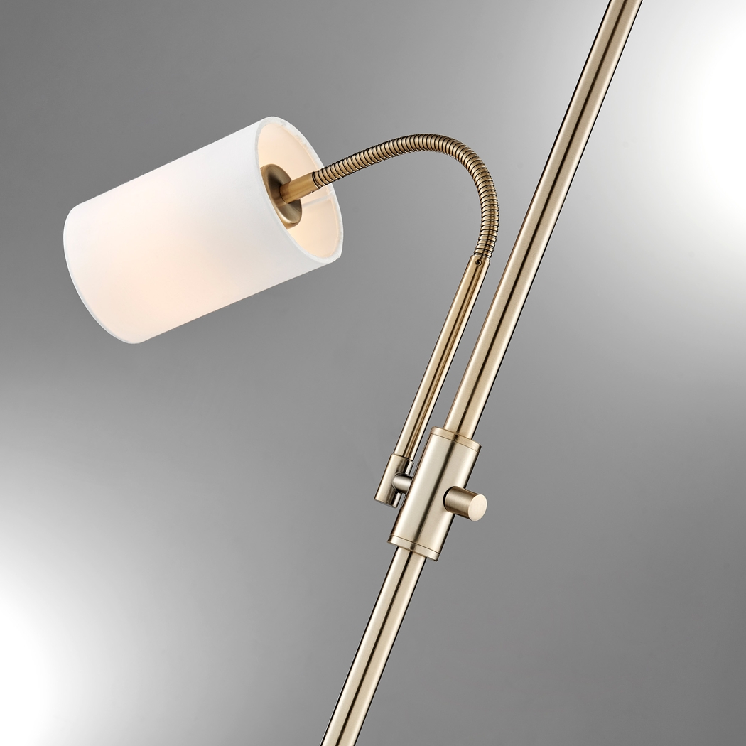 Klebba Reef Brass Floor Lamp - Thumbnail - Image 3