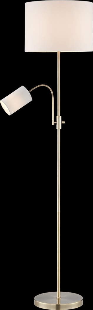 Klebba Reef Brass Floor Lamp - Thumbnail - Image 1