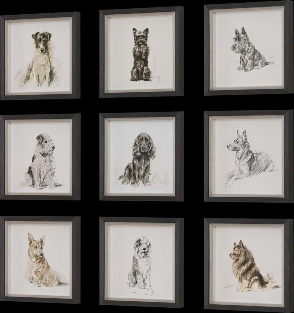 Klei Black Artwork, Set of 9 - Thumbnail - Image 4