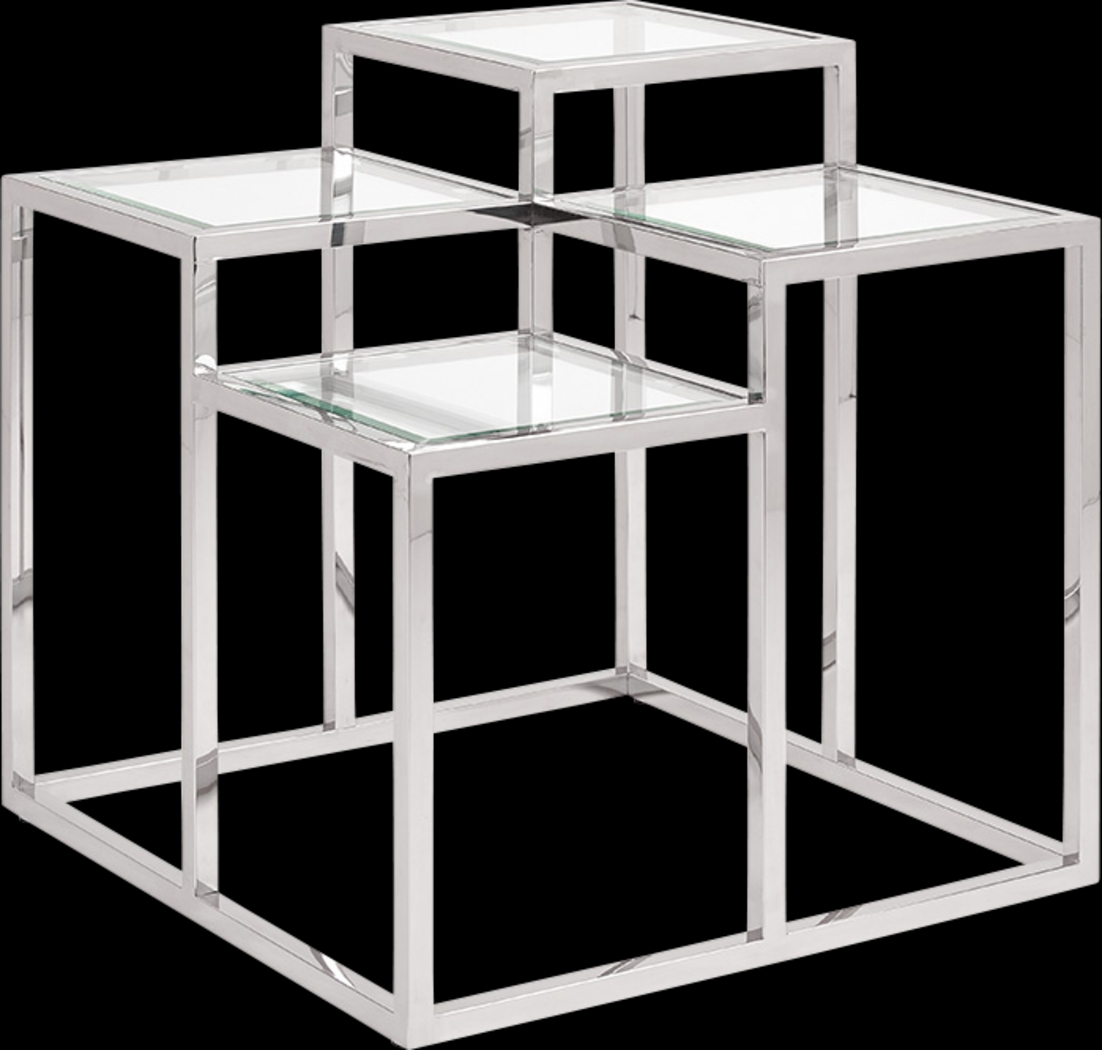 Kley Gray End Table - Thumbnail - Image 1