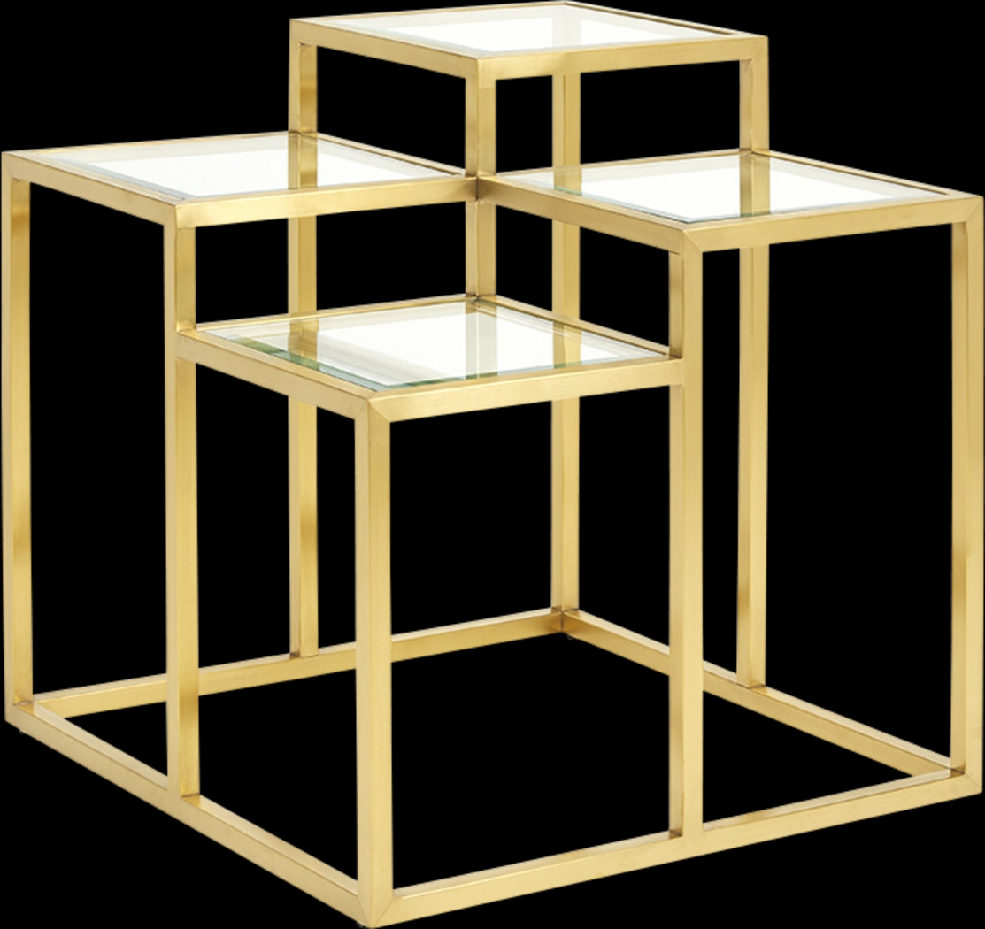 Kley Gold End Table - Thumbnail - Image 1