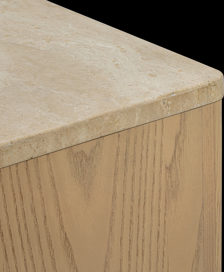 Klimayel Beige Nightstand - Thumbnail - Image 4