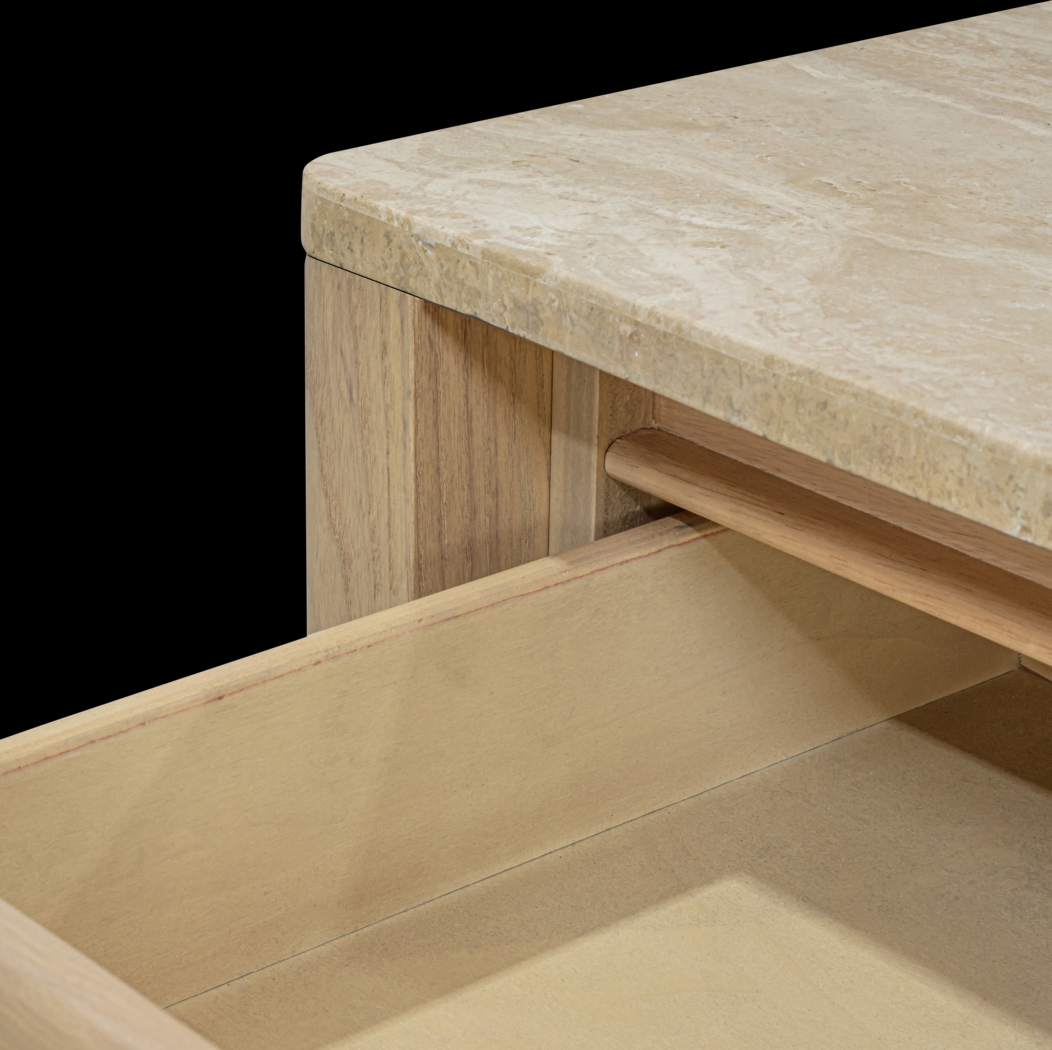 Klimayel Beige Nightstand - Thumbnail - Image 6