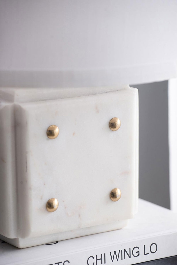 Klinger Shade White Lamp - Thumbnail - Image 12