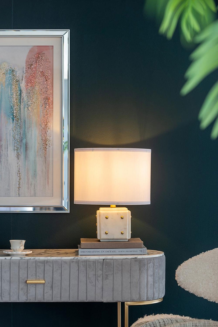 Klinger Shade White Lamp - Thumbnail - Image 3