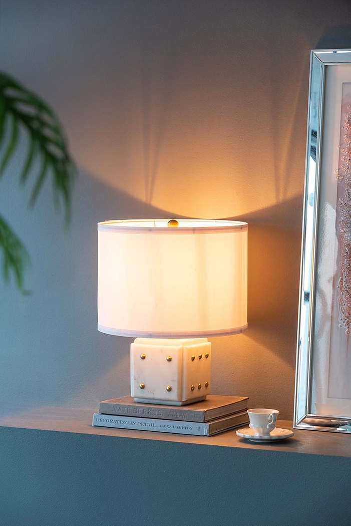 Klinger Shade White Lamp - Thumbnail - Image 4