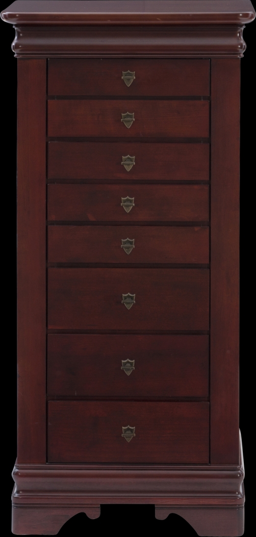 Klingle Cherry Jewelry Armoire - Thumbnail - Image 8