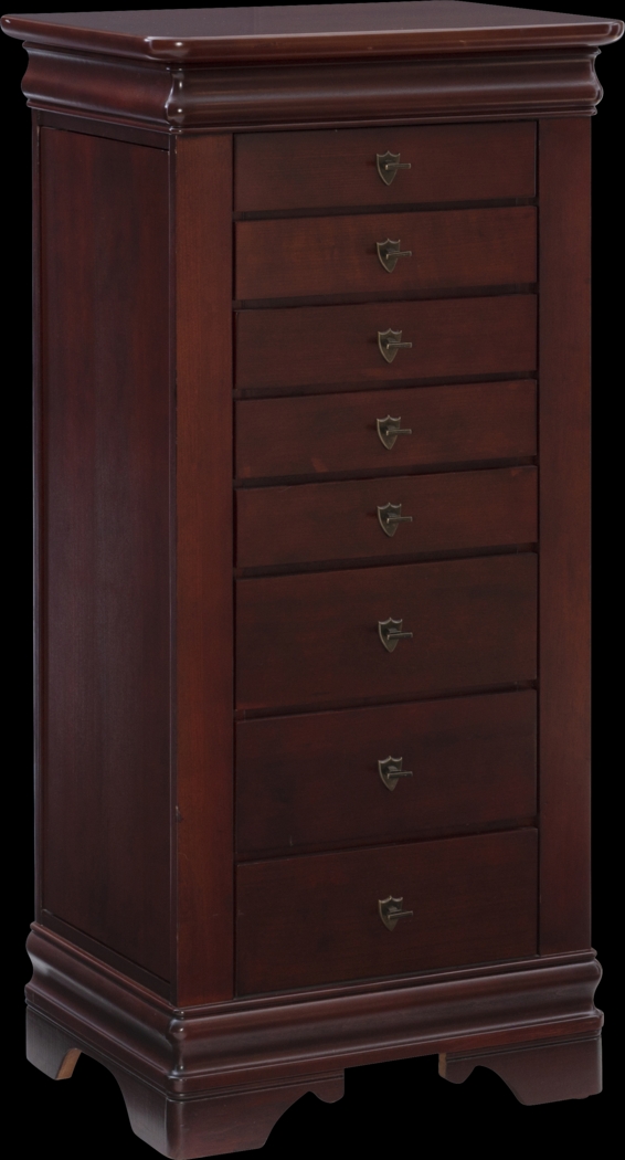 Klingle Cherry Jewelry Armoire - Thumbnail - Image 1