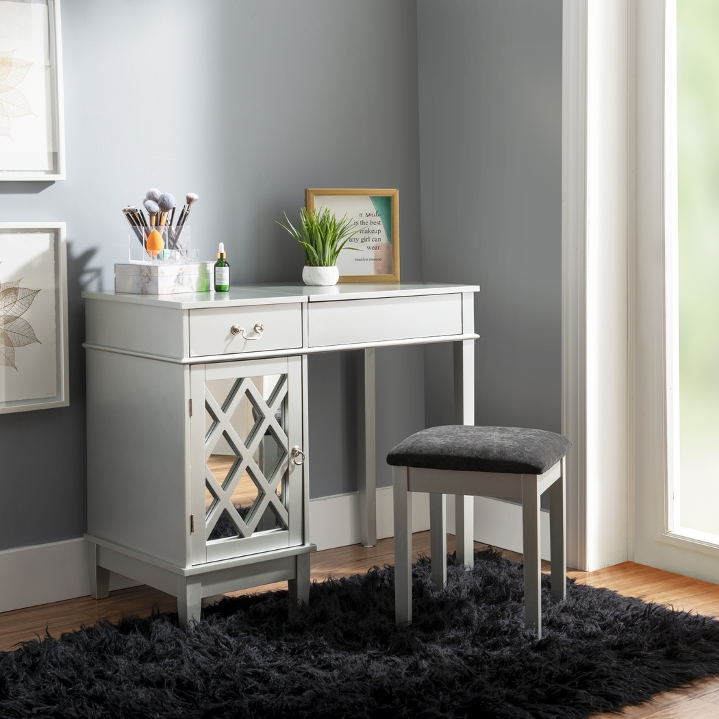 Klingle Gray Vanity Set - Thumbnail - Image 2