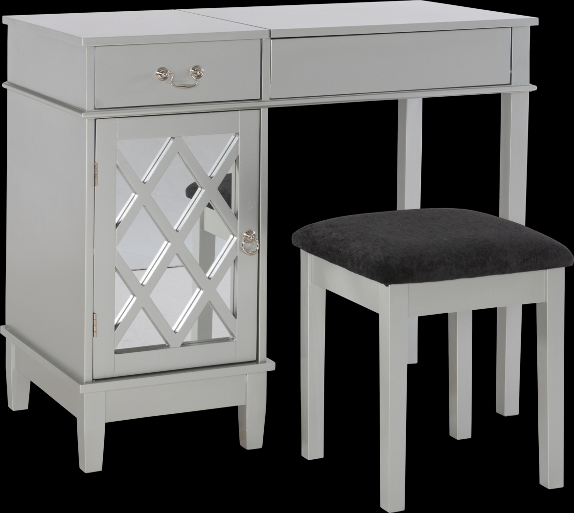 Klingle Gray Vanity Set - Thumbnail - Image 1